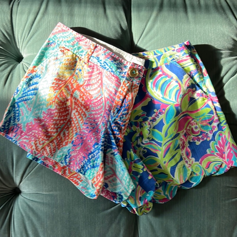 New without tags two ladies size 12 shorts.